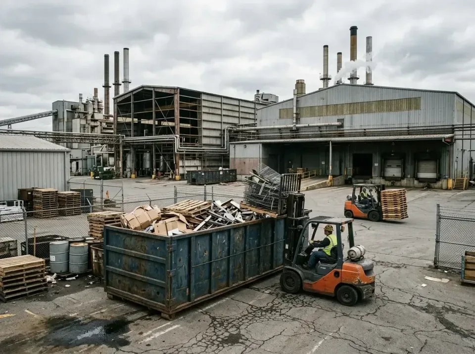 industrial-factory-scrap-conta-003 — frequently asked questions, Cheap Roll-off Dumpster Rentals in Duquesne, PA
